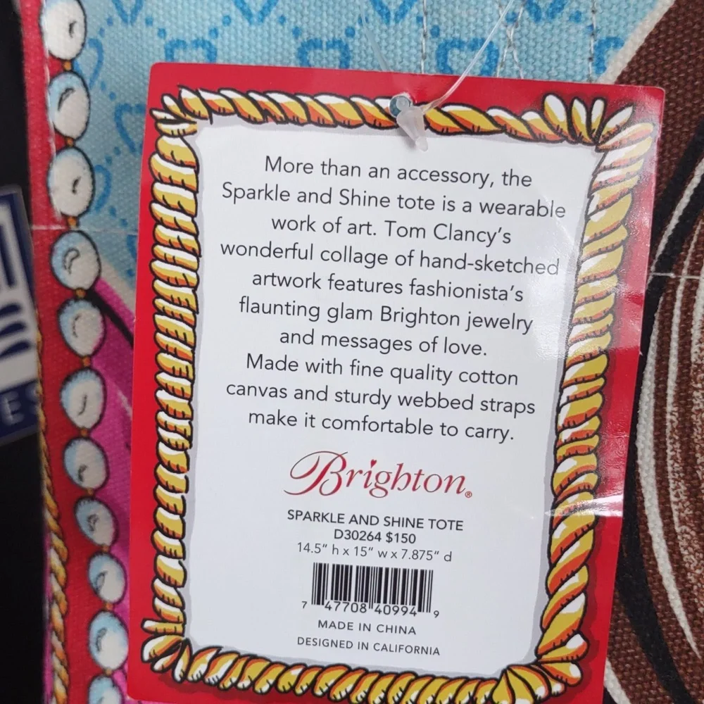 Brighton Fashionista Sparkle and Shine Tote - Picture 3 of 8